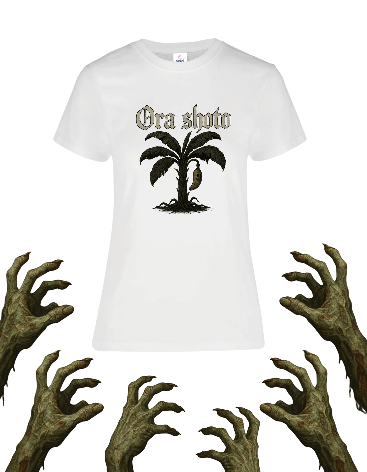 Playera promocional Pueblo de Nadie modelo 64