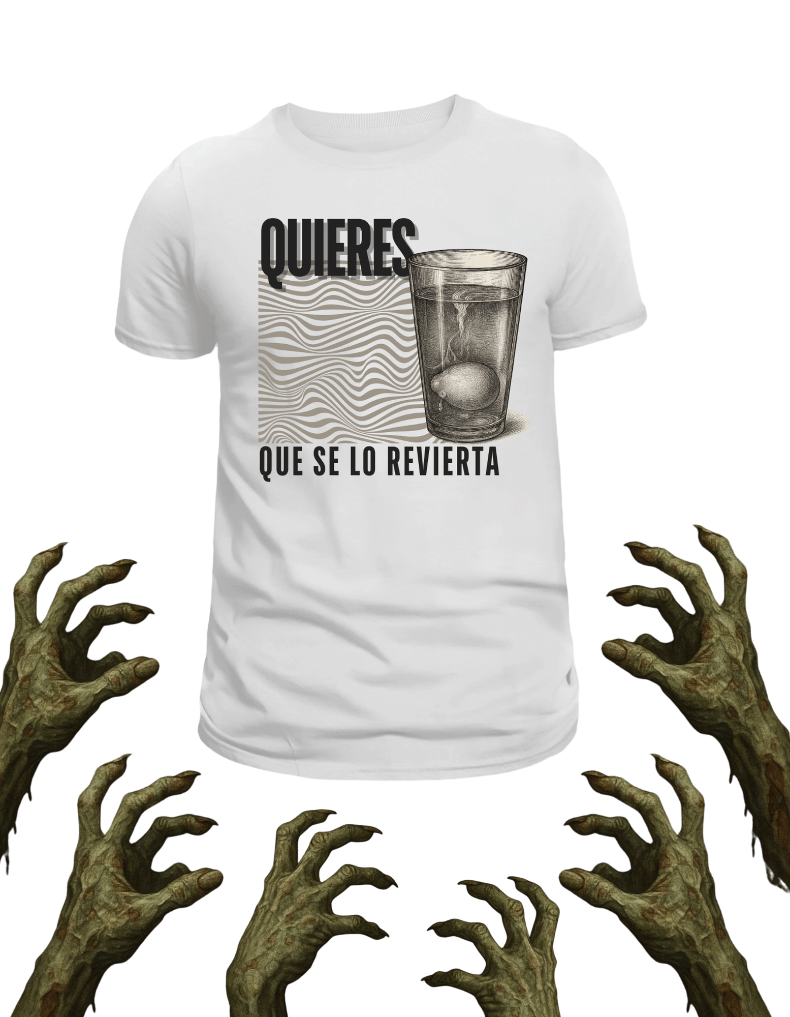 Playera promocional Pueblo de Nadie modelo 10