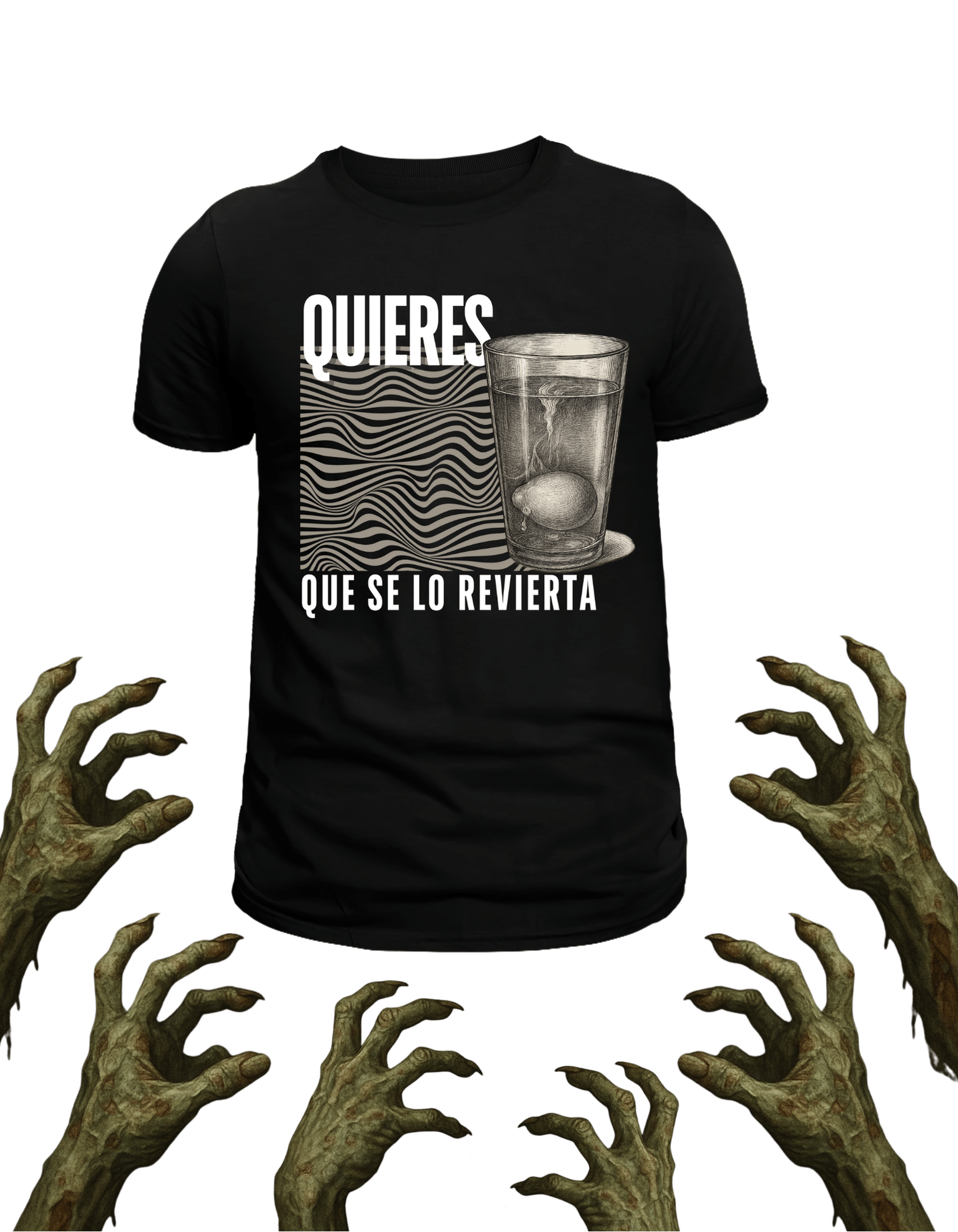 Playera promocional Pueblo de Nadie modelo 14