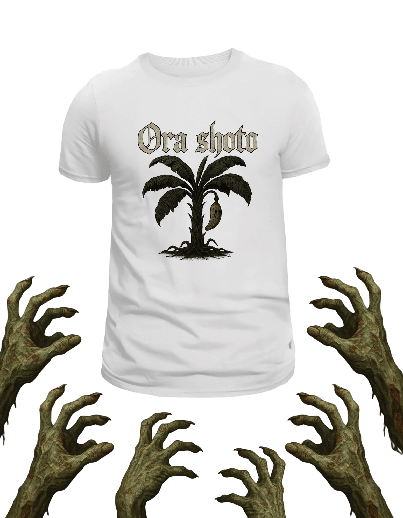 Playera promocional Pueblo de Nadie modelo 2