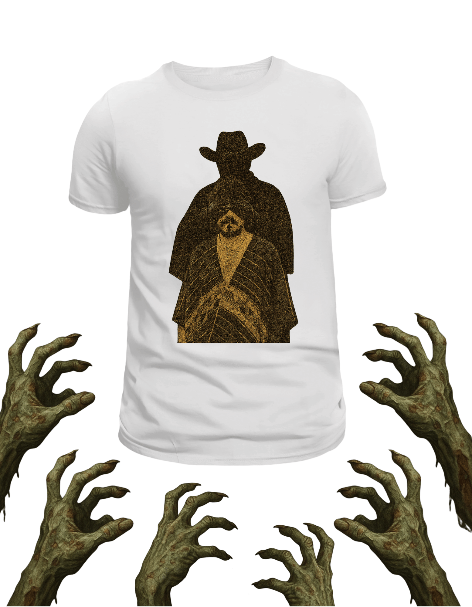 Playera promocional Pueblo de Nadie modelo 21
