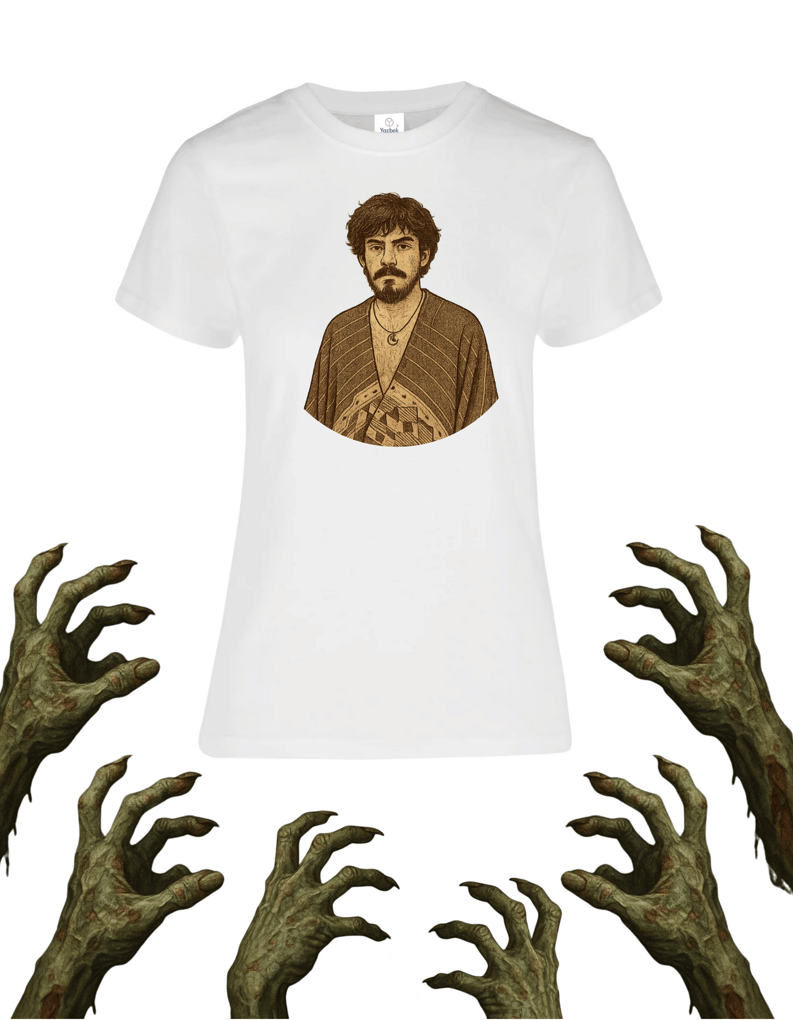 Playera promocional Pueblo de Nadie modelo 25