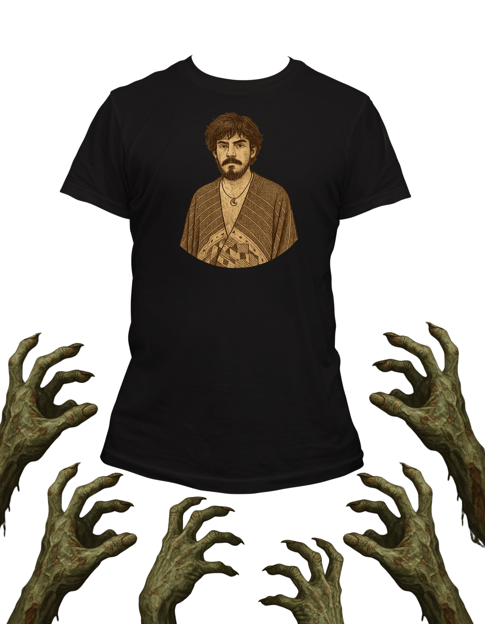 Playera promocional Pueblo de Nadie modelo 20