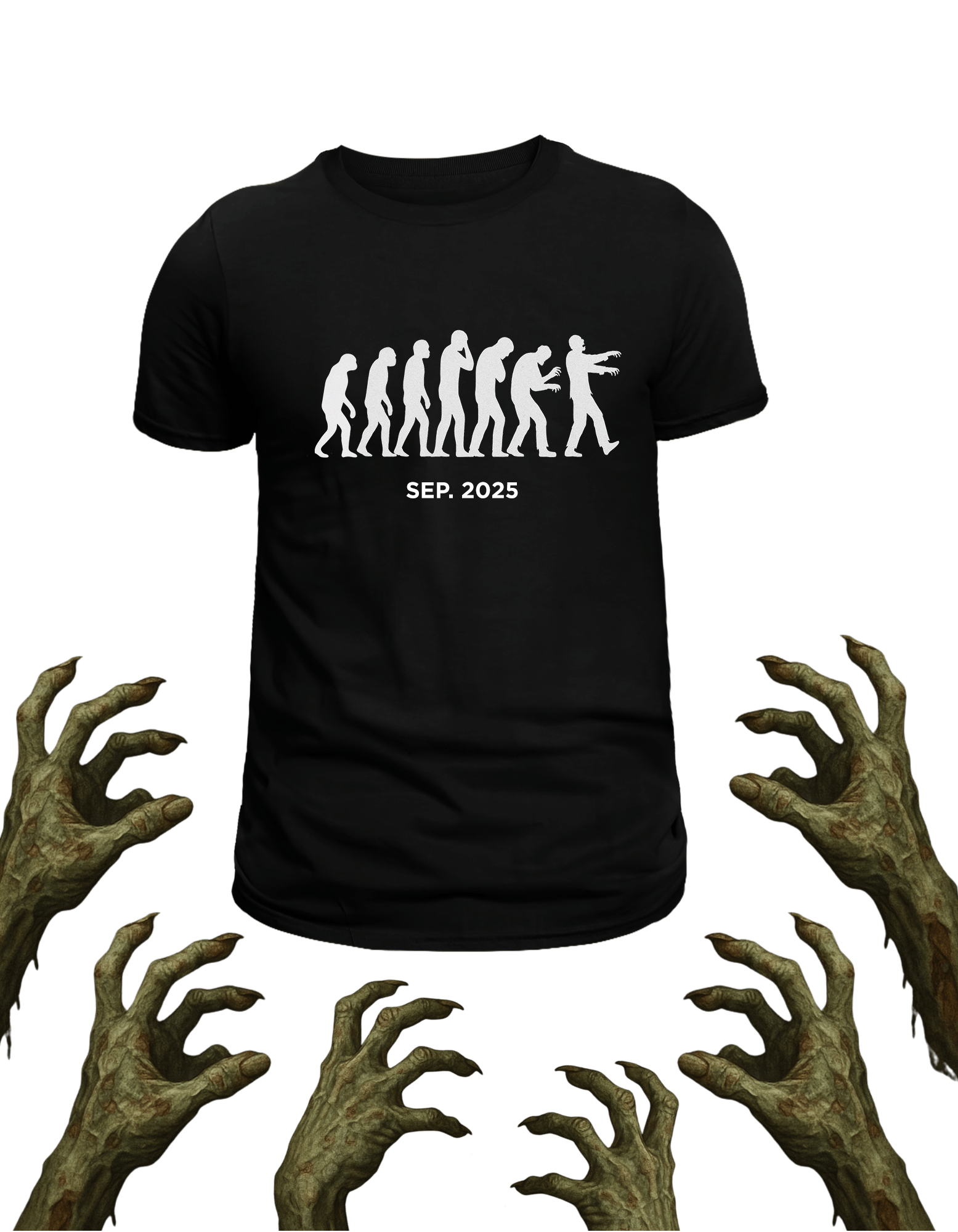 Playera promocional Pueblo de Nadie modelo 50